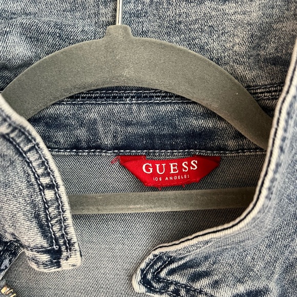 NWOT. Guess denim zipper dress. - Picture 2 of 5